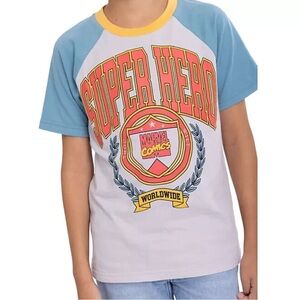 Marvel Short Sleeve T Shirt Little Boys Size 4/5 Multicolor